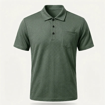 Capri - Men's Ultra Comfortable Pocket Polo Shirt