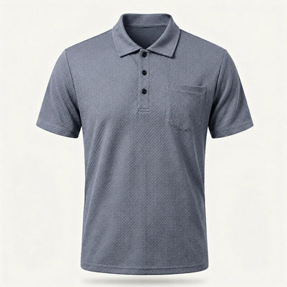 Capri - Men's Ultra Comfortable Pocket Polo Shirt