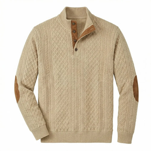 Crown - Men's Classic High Collar Pullover